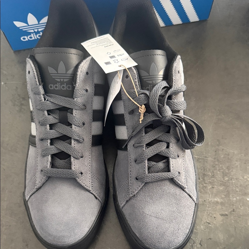 Adidas Campus Men's Sneakers in Gray and Black